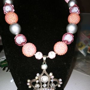 Chunky little girls necklace